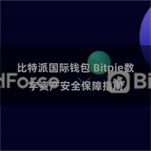 比特派国际钱包 Bitpie数字资产安全保障指南