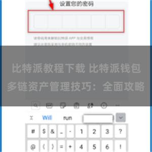 比特派教程下载 比特派钱包多链资产管理技巧：全面攻略