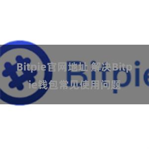 Bitpie官网地址 解决Bitpie钱包常见使用问题