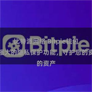 比特派网络 Bitpie钱包：强大的隐私保护功能，守护您的资产