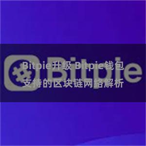 Bitpie升级 Bitpie钱包支持的区块链网络解析