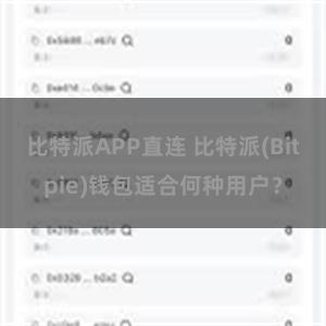 比特派APP直连 比特派(Bitpie)钱包适合何种用户？