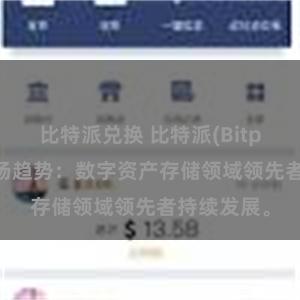 比特派兑换 比特派(Bitpie)钱包市场趋势：数字资产存储领域领先者持续发展。