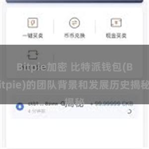 Bitpie加密 比特派钱包(Bitpie)的团队背景和发展历史揭秘