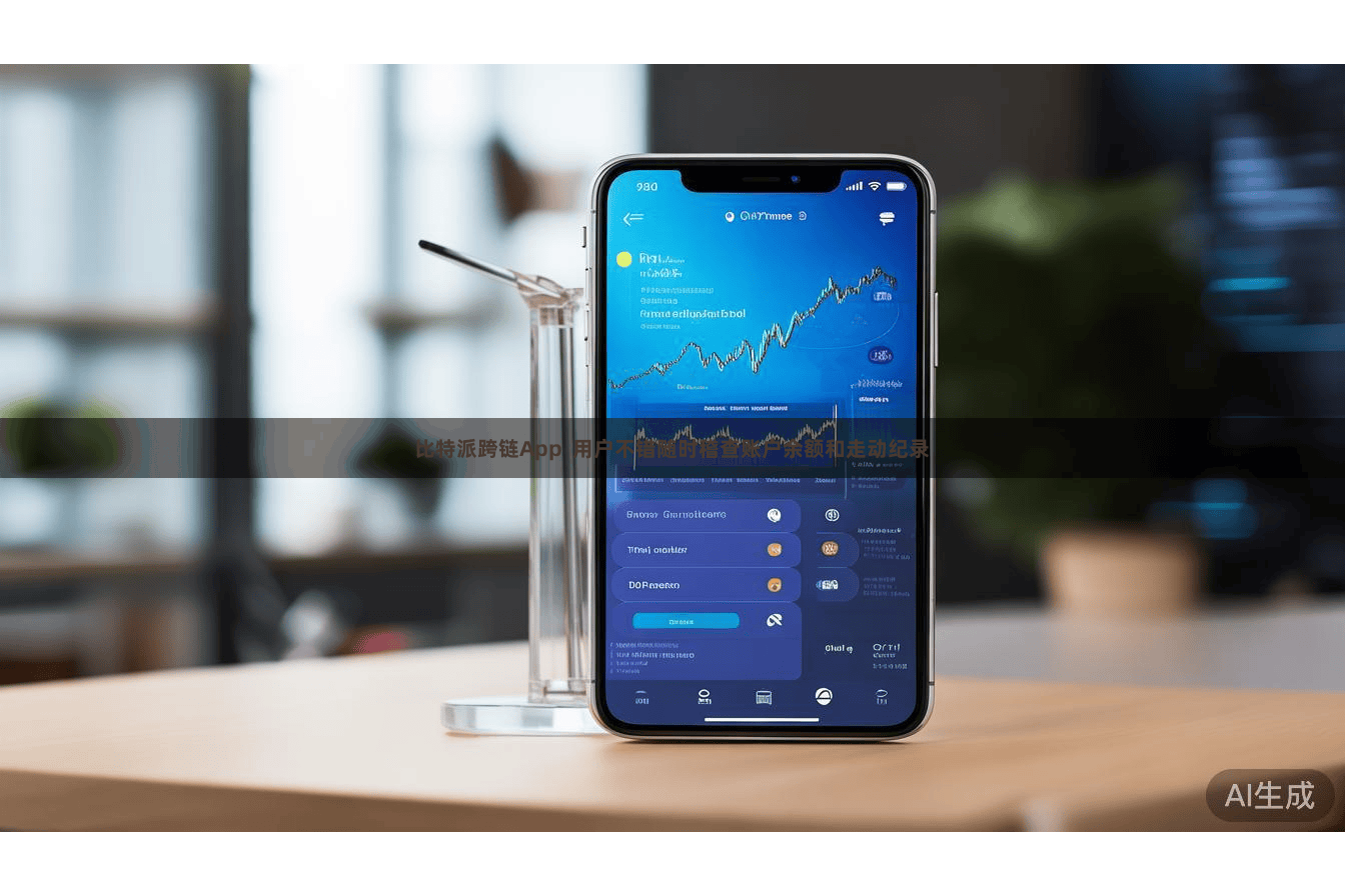 比特派跨链App  用户不错随时稽查账户余额和走动纪录